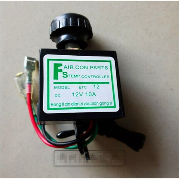 12V Car AC Thermostat switch Adjustable electronic temperature control*