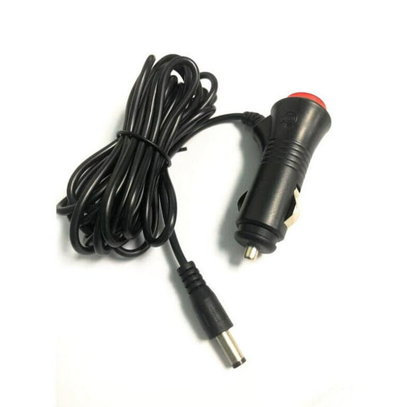 12V Car Cigarette Lighter Adapter Cable with 3A Fuse, 1.5m Power Cord for TVs, Receivers, Refrigerators & 12V Appliances