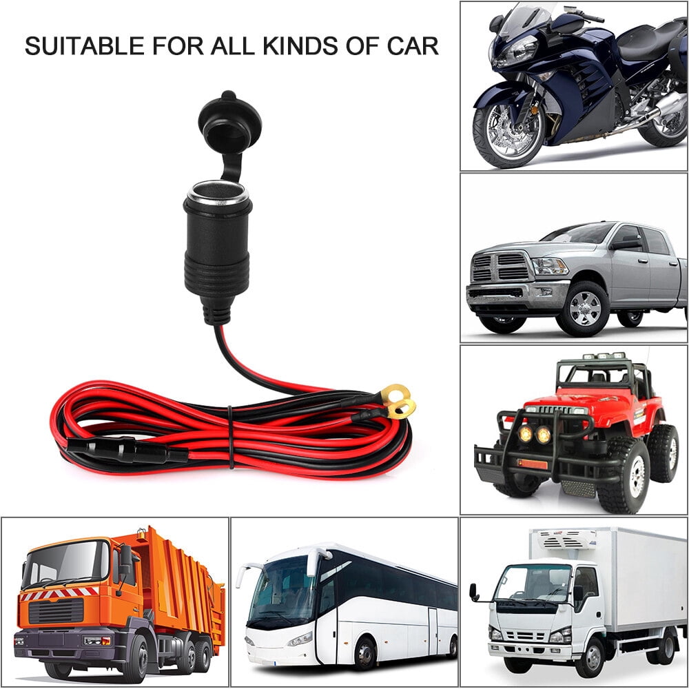 12V Car Cigarette Lighter Splitter Adapter Cigarette Lighter Female ...