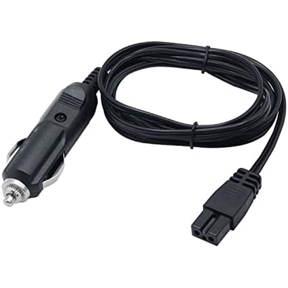 12V Car Cooler Plug Power Cable,Mini Fridge Cool Replacement Power Extension Cable,Car Cooler 2 Pin Lead Wire Plug (1.8M)$$Vehicle Parts & Accessories