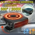 thumbnail image 1 of 12V Car Heater under $5! Xqxayjr 12V Portable Car Heater and Defroster, 200W Fast Heating Fan for Vehicle, Dual Mode Heater Cooler for Truck Van RV Winter Use, 1 of 9