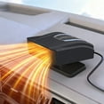 thumbnail image 1 of 12V Car Heater Fan 12 Volt Portable Car Defroster Defogger Dashboard Heater with Fast Heating and Adjustable Vent for Windshield Winter Car Heating Fan Small Space Heater, 1 of 5
