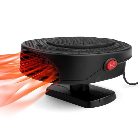 12V Car Heater That Plug into Cigarette Lighter Windshield Defroster & Defogger 2 in 1 Fast Heating/Cooling Automobile Heater Demister Vehicle Heater Fan Suitable for All Car (9)