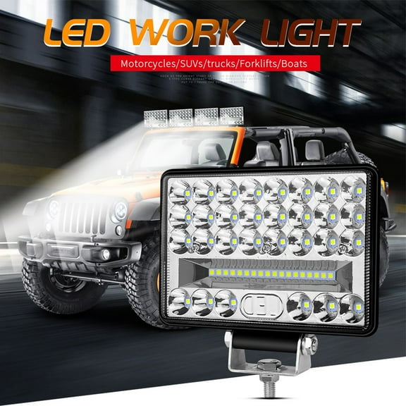 12V Car Led Work Lights Offroad Lightings Modified Engineering Spotlights