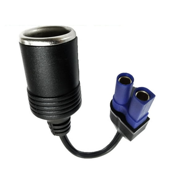 12V Car Start Power Adapter EC5 Female to Socket Adapter Cable for Jump Starter Connector