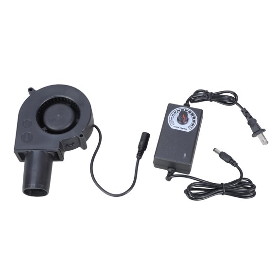 12V Centrifugal Blower Fan Air Mover Blowers 97mmx33mm Variable Speed Controller For Outdoor Barbecues
