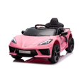 thumbnail image 1 of 12V Chevrolet Corvette C8 Stingray 1-Seater Kids Ride-On Car, 1 of 11