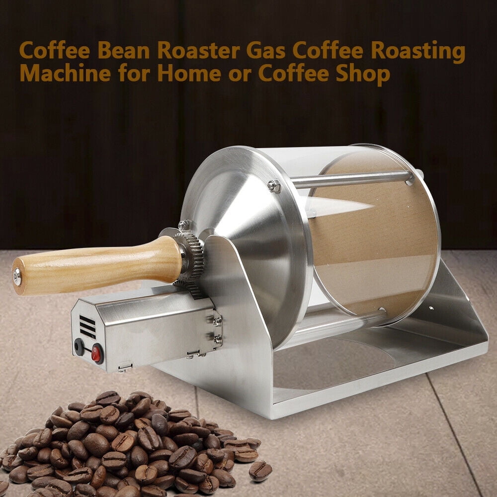 Stainless Steel 12V Manual Coffee Bean Roaster with Togo Ubuy