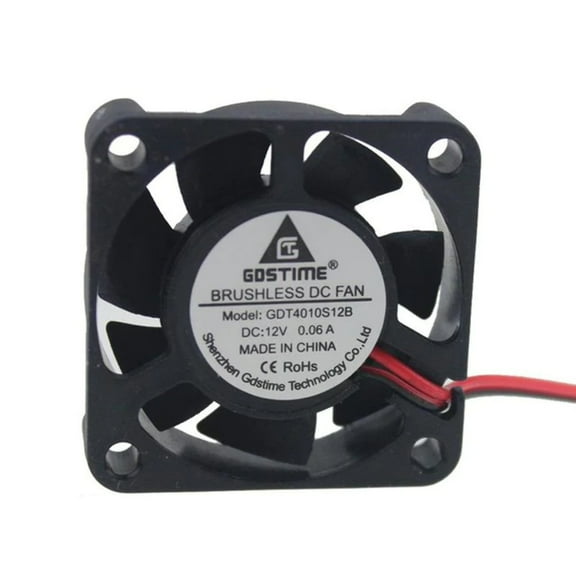 12V Cooling Computer Case Fan 2 Pin 4 Pcs