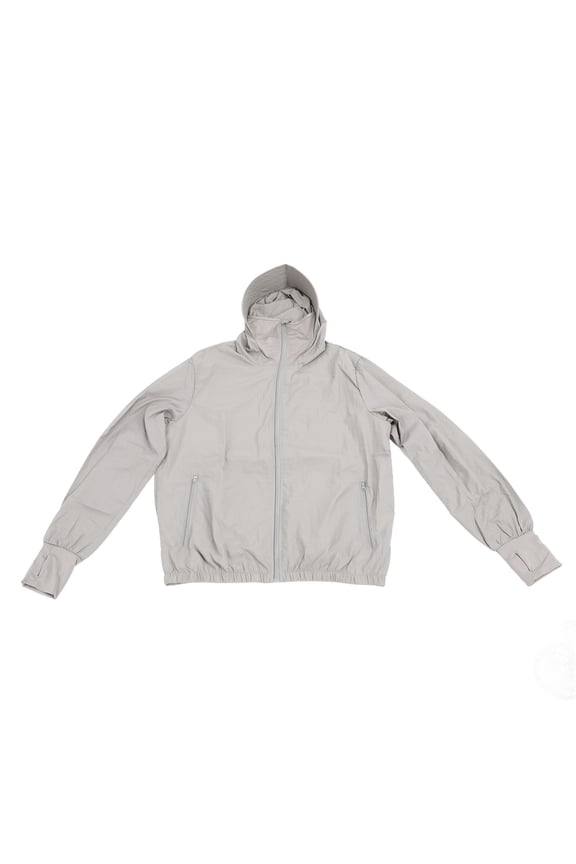12V Cooling Fan Jacket Sunscreen UV Protection Air Conditioned Clothes with 3 Speeds Fan for Outdoor Works and Agriculture, Gray L / 10 inches / 25.4 cm