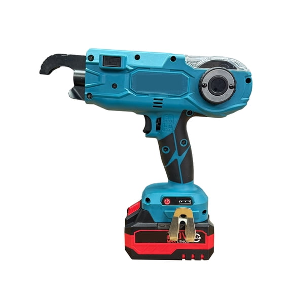 12V Cordless Steel Bar Binding Machine Iron Wire Diameter 0.8mm Bundling Range 8-34mm Wire Tie Battery Rebar Tying Machine