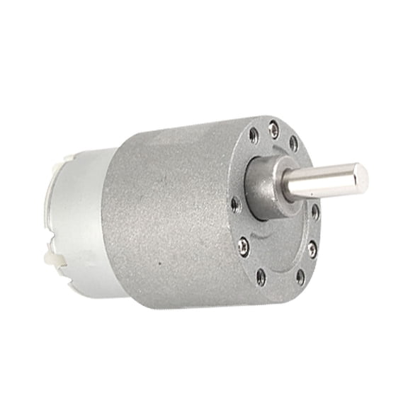 12V DC 0.4A 10RPM High Torque Gear Box Electric Motor 37mm