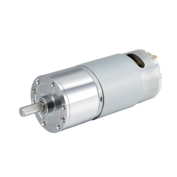 12V DC 200 RPM Gear Motor High Torque Reduction Gearbox Centric Output D Shaft