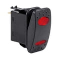 thumbnail image 1 of 12V DC 20A 4-Pin LED ON-(ON) SPDT Rocker Switch - RED, 1 of 4