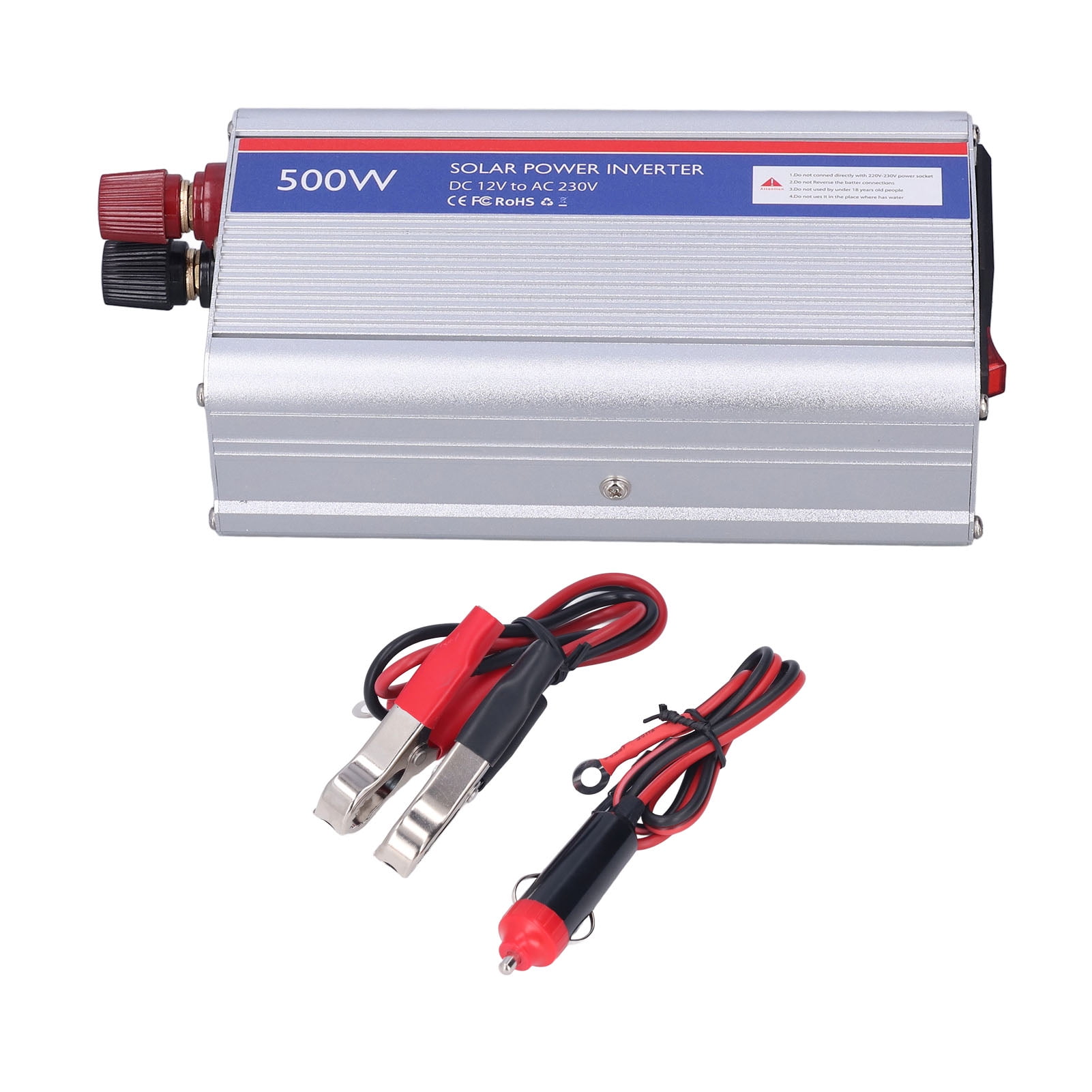 12V DC to AC Power Inverter, 500W Safe Protection, Car Appliance ...