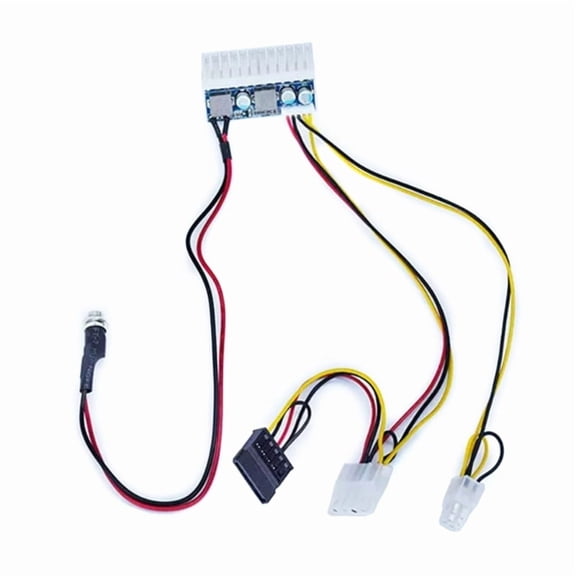 12V DC ATX Power Supply Converter Board, 260W High Efficiency, Silent Operation for Computer Office Use