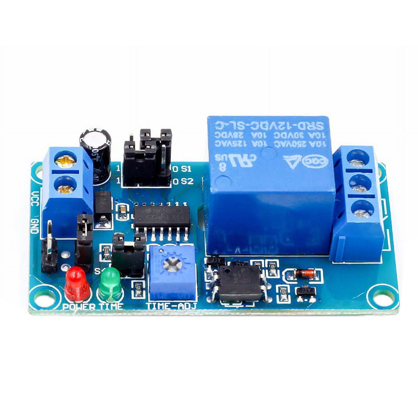 12V DC Delay Relay Delay Turn on / Delay Turn Off Switch Module with