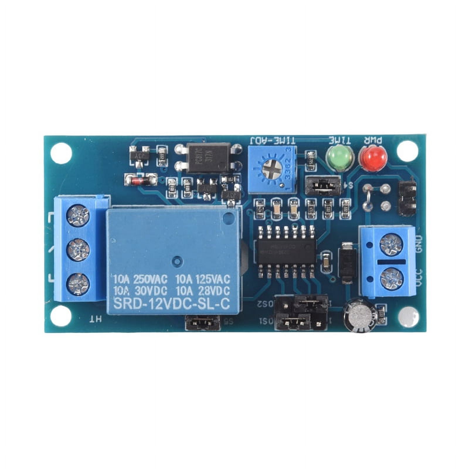 NEW 12V DC Delay Relay Turn on / Switch Module with Timer - Walmart.com