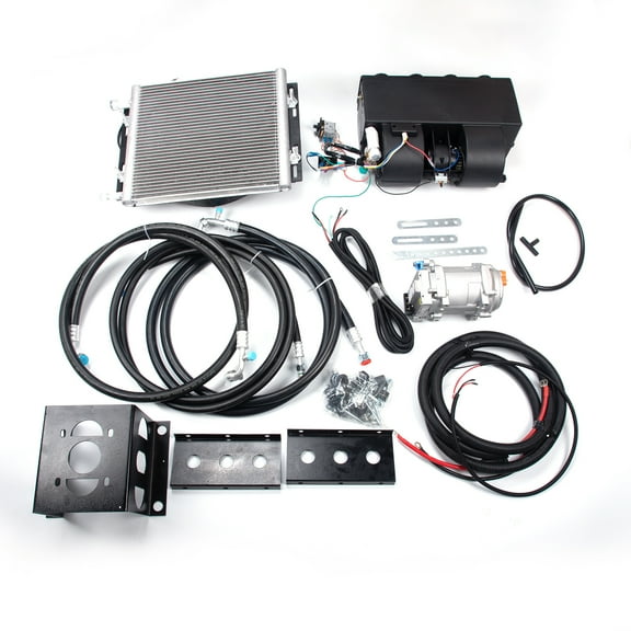 12V DC Electric Air Conditioner Cooling Conditioner Under Dash Universal Auto Car A/C Kit
