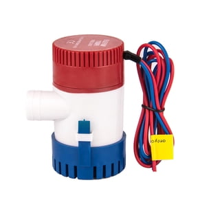 12V DC RV Water Supply Pump, 1100GPH Submersible Bilge Pump for RV, Boat, Marine, Agricultural Irrigation and Household Use