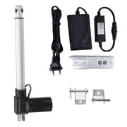 12V DC Stroke 25mm-1000mm Max Push 5000N/500KG Linear Actuator + Wireless Controller + Mounting Brackets For Linear Actuator ,Against Corrosion
