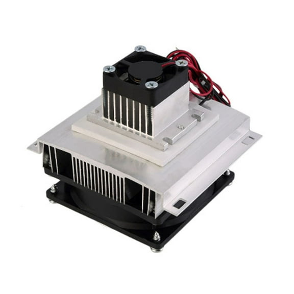 12V DIY Thermoelectric Peltier Refrigeration Cooling System Kit Semiconductor Conduction Module+Fan + TEC1-12706