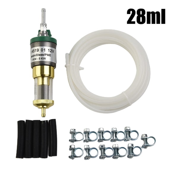 12V Diesel Heater Fuel Pump Set for 1Kw 5Kw Air Heater With Electronic Pulse Technology and Easy to Clean Fuel Pump Nuts