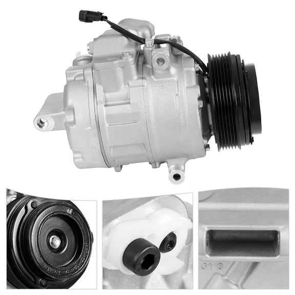 12V Direct Replacement AC Compressor For 2011 2012 2013 2014 2015 Ford Explorer 3.5L CO 9777C