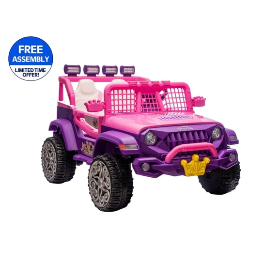 12V Disney Princess Voyager Battery Powered Ride On SUV, with Remote