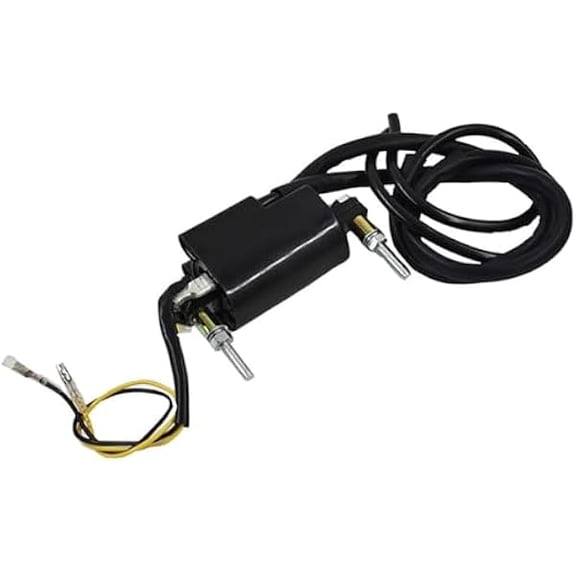 12V Dual Wire Ignition Coil Replacement Compatible with Honda CB200T CB350 CB450 CB500 CB550 CB650 CB750 CB900C CB900F CB1000 and Suzuki GS1000, Stable Spark Support for Riding and Maintenance
