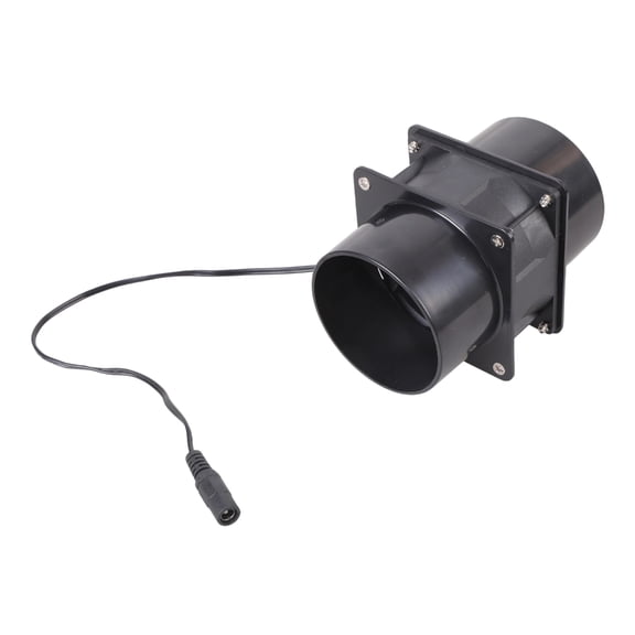12V Duct Fan For Ventilation In Tight Space Double Ball Bearing Exhaust Fan Fume And Improving Air