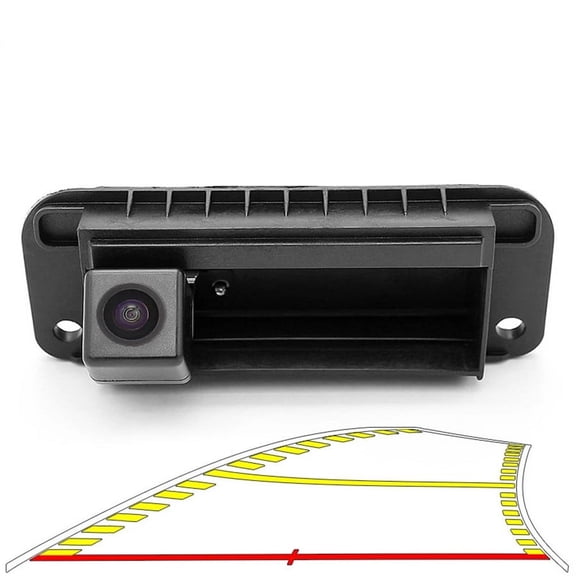 12V Dynamic Trajectory Rear View Parking Camera for C W204 C180 C200 C260