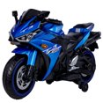12V Electric Kids Ride On Motorcycle for 58 Years Boys Girls,Battery Powered Toy Motorcycle
