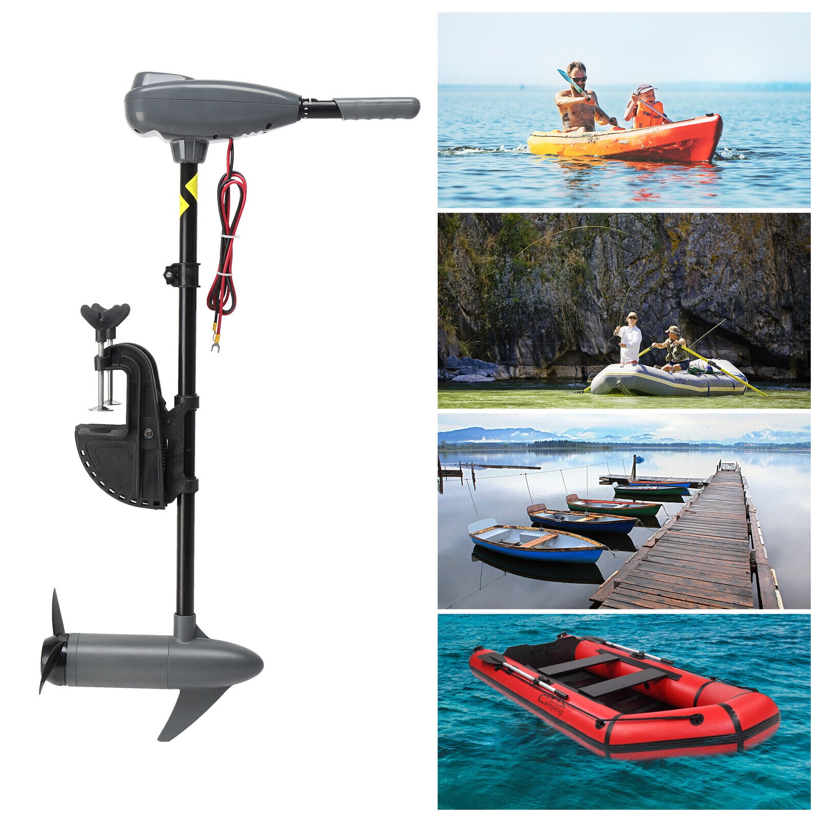 Yctze Außenbordpropeller 2-Blatt - Kunststoff Propeller Für 50-88lb Elektro-Außenborder