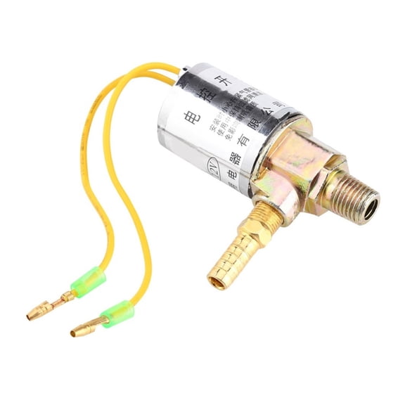 12V Electric Solenoid Valve Air Horns & Air Ride Systems 1/4inch Metal Train Truck Air Horn Solenoid Valve ,Durable Materia