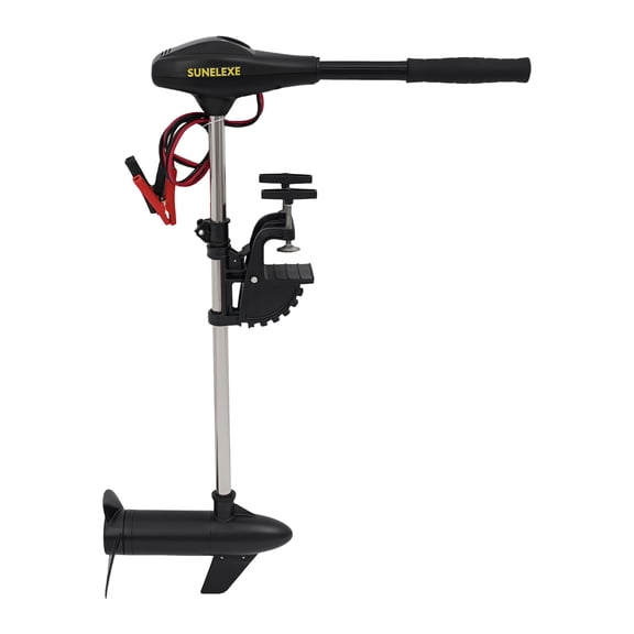 12V Electric Trolling Motor, 40LBS Thrust 40cm Short Shaft Outboard Motor with Real-Time Battery Display for Fishing Boat Dinghy