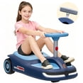 thumbnail image 1 of 12V Electric Wiggle Car, NEORIVER Kids Cleaning Fun Ride-On Car with Detachable Mop – Music Function, Multi-Speed Mode, LED Headlights, Indoor & Outdoor, Electric Car Toy for Ages 3+, 1 of 9