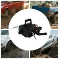 thumbnail image 1 of 12V Electric Winch, 2000 lbs Rated Pull, 6000 lbs Rolling Force, Portable with Remote Control for Boats and Vehicles, 1 of 7