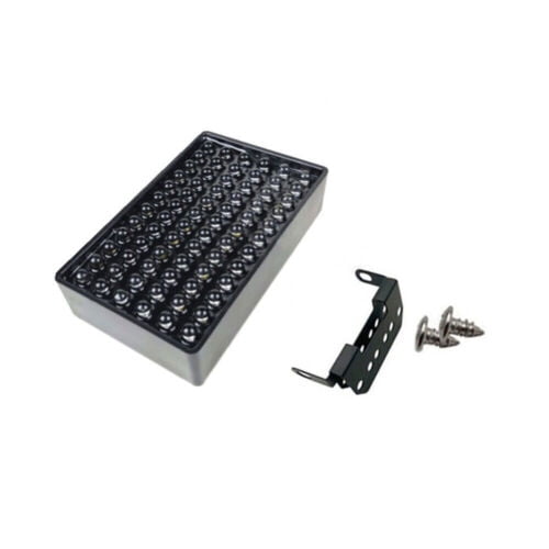 12V F1 Style 72 LED Rear Brake Lamp Strobe Flashing Tail Stop Light Universal