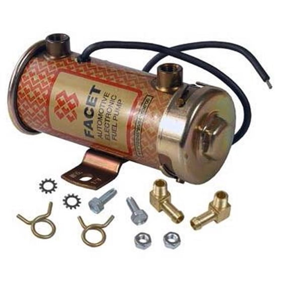 12V Facet Solid Fuel Pump Fits Kit All Carbureted Engines Facet 40068N 477060E