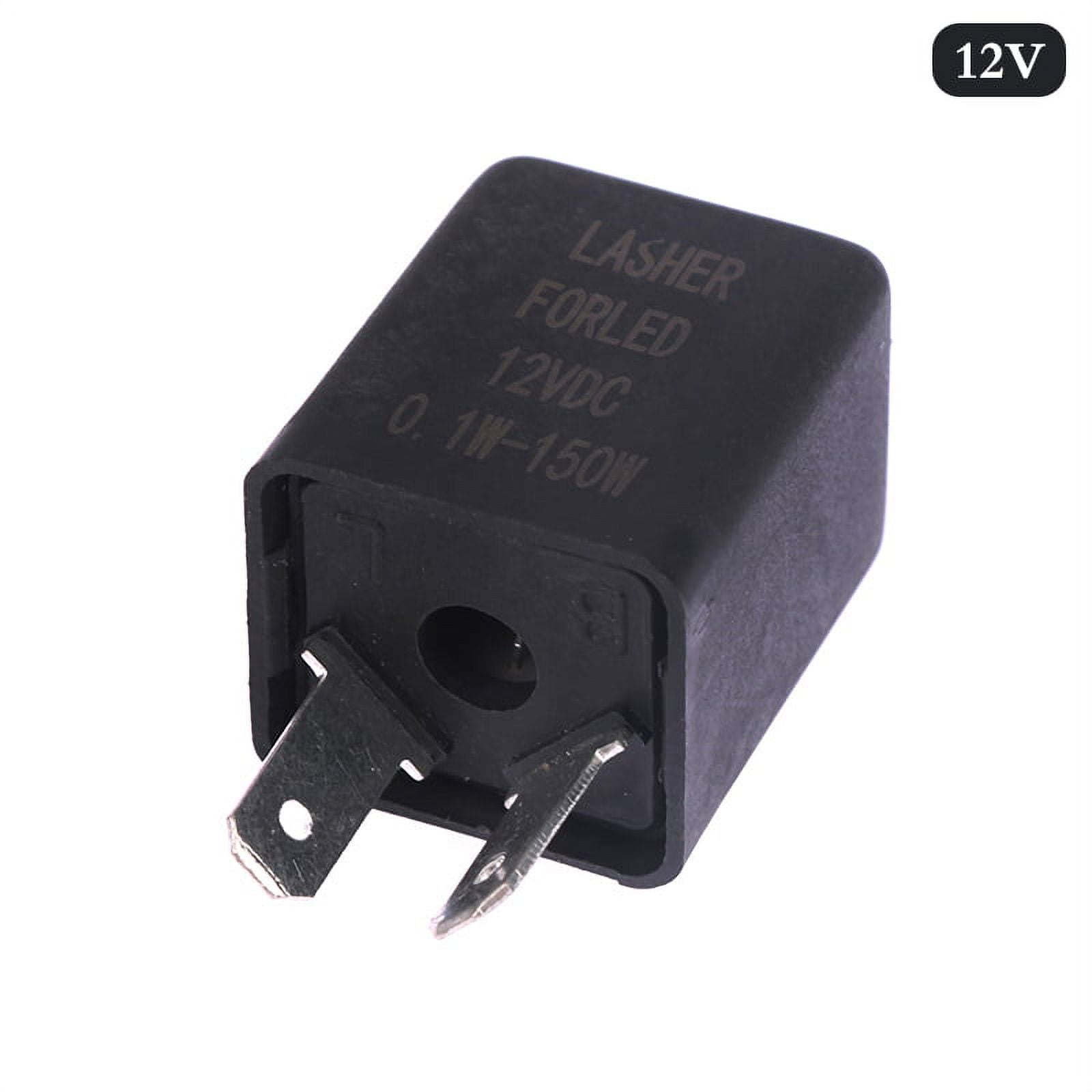 (12V) Flasher Relay with Buzzer Indicator Motorcycle Inbuilt Beeper
