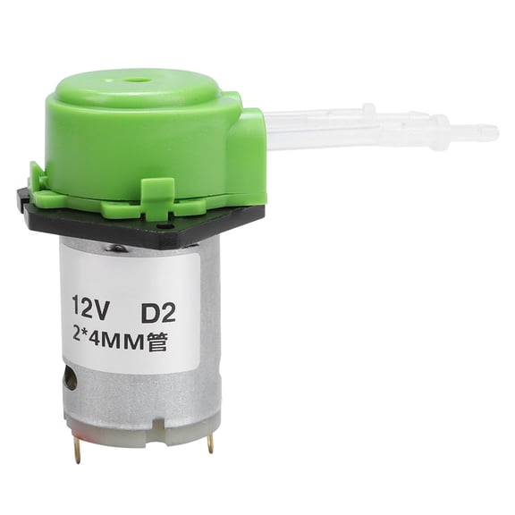 12V Flat Compact Peristaltic Pump for Garden Liquid Dosing and Watering, UseGreen