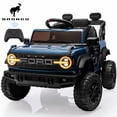 thumbnail image 1 of Conchico Licensed Ford Bronco Raptor 12V Kids Ride on Cars with Remote Control, Battery Powered Ride on Toys with All-Terrain Wheels, Toddler Electric Car with Music for Boys Girls 3-5, Blue, 1 of 9
