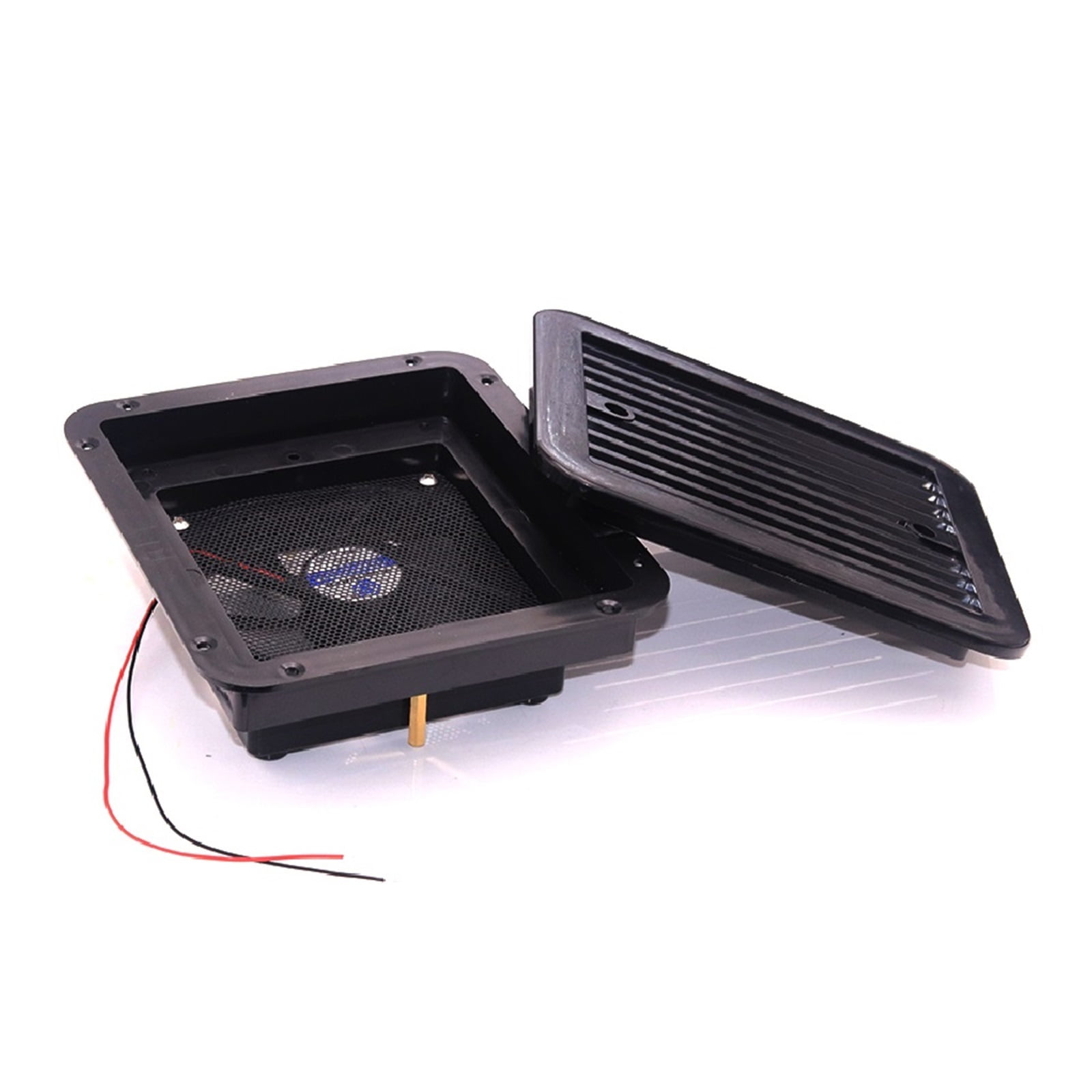 12V Fridge Vent With Fan For RV Trailer Caravan Side Air Outlet Ventilation Exhaust Fan Car Replacement Accessories ,Easy to Use
