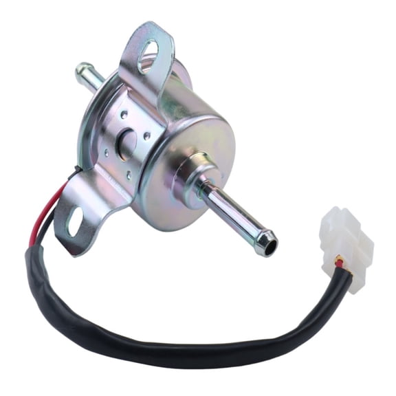 12V Fuel Pump 16851-52030 RC601-51352 R1401-51350 Compatible with Kubota L3301DT L3301F L3301H L3560DT L3560GST L3560HST L3560HSTC L3901DT