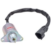 12V Fuel Shutoff Solenoid Fits with Thermo King, Yanmar, Wood Ward, Carrier Supra Refrigeration Units, Replaces OEM 416383, 41-9100, 419100, 416383, 1503ES-12S5SUC11S