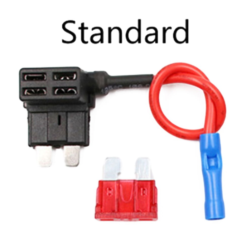 12V Fuse Holder External Line Connector Standard Atm with Blade Auto