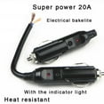 12V Fused Cigar Lighter Power Plug Connector for Car/Van Vehicle Motor ...