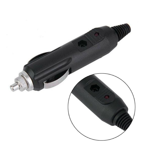12V Fused Lighter Power Plug Connector for Car/Van Vehicle Motor
