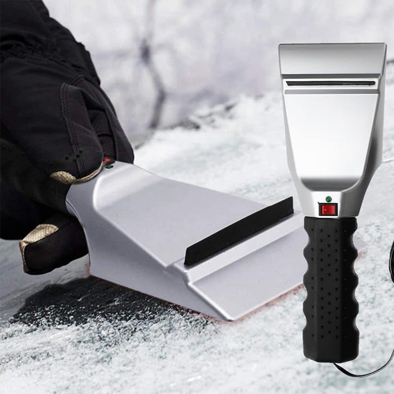 12V Heatable Car Ice Scraper Electric Heating Ice Shovel Windshield ...